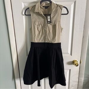 Women’s Y2K 2002 Armani Exchange Sleeveless Shirtdress Sz 6